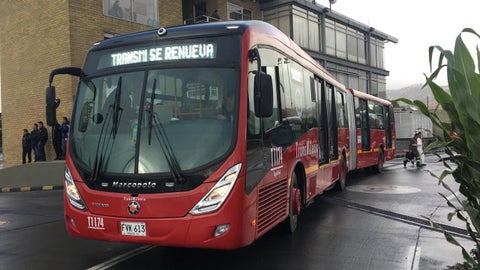 Nuevos buses de TransMilenio