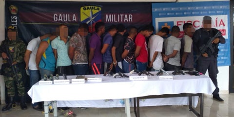 Presuntos responsables de masacre en Cáceres.