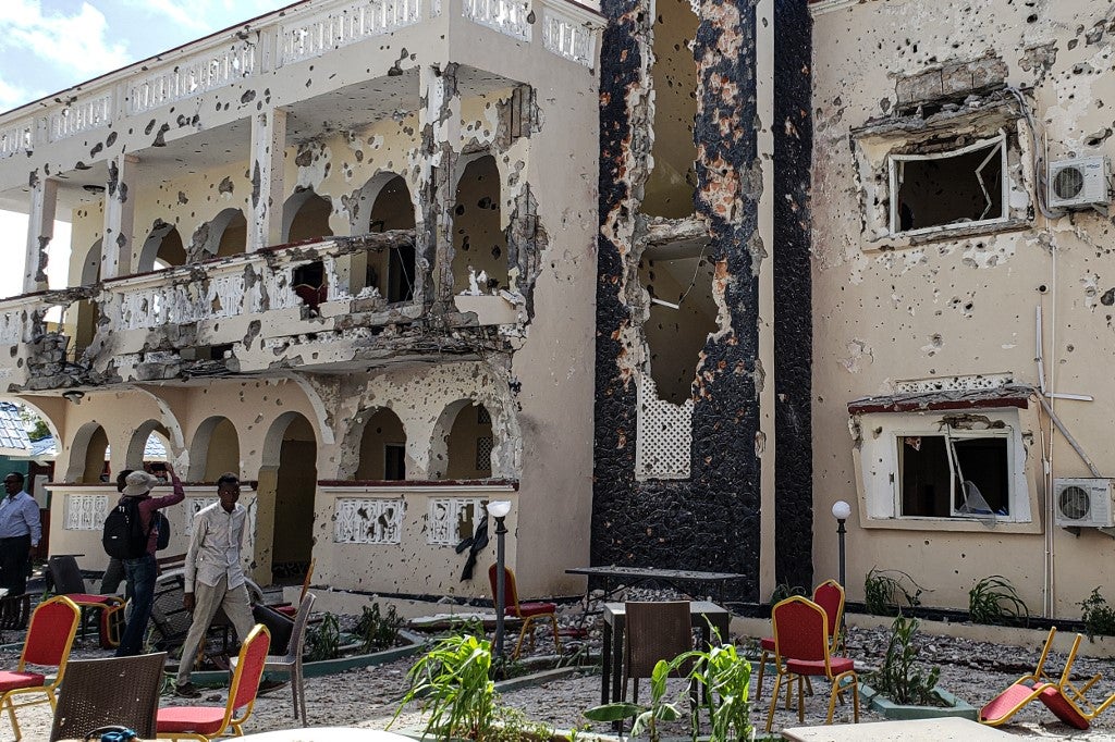 Atentado en Somalia.