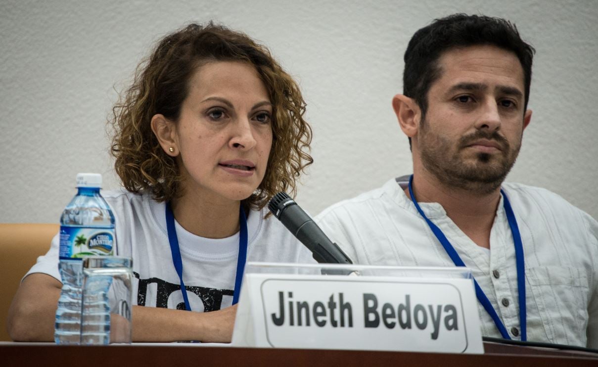 Jineth Bedoya, periodista colombiano cuyo caso pasó a la CorteIDH