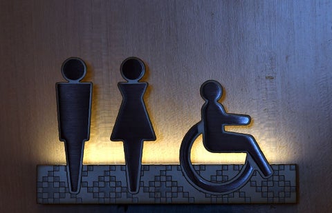 Baños públicos, imagen referencial.