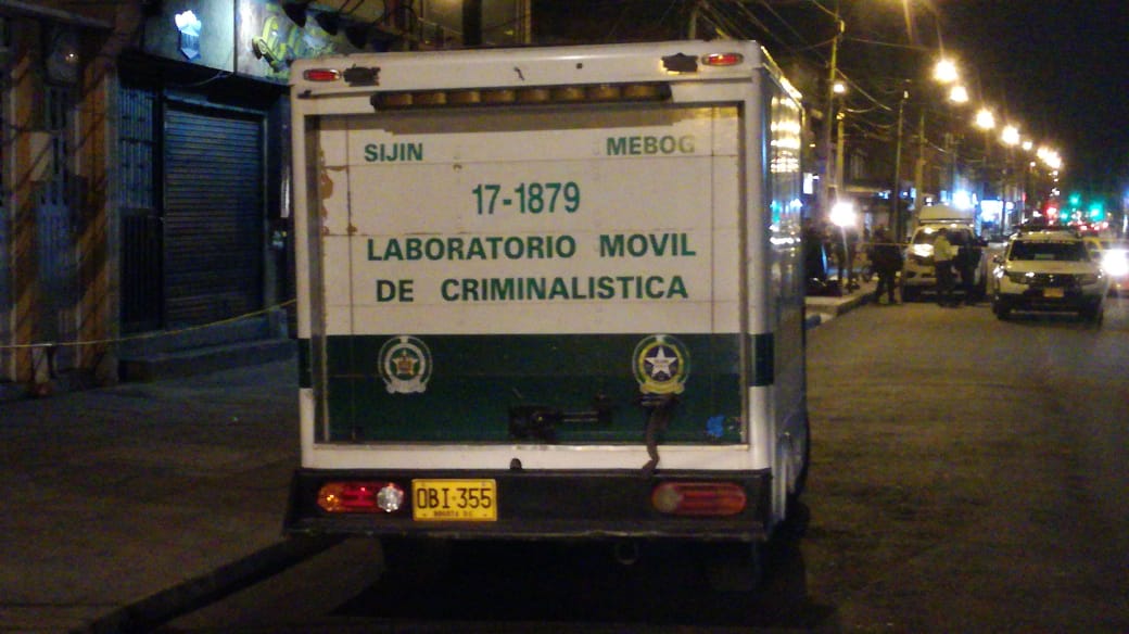 Laboratorio móvil de criminalística