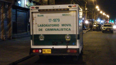 Laboratorio móvil de criminalística