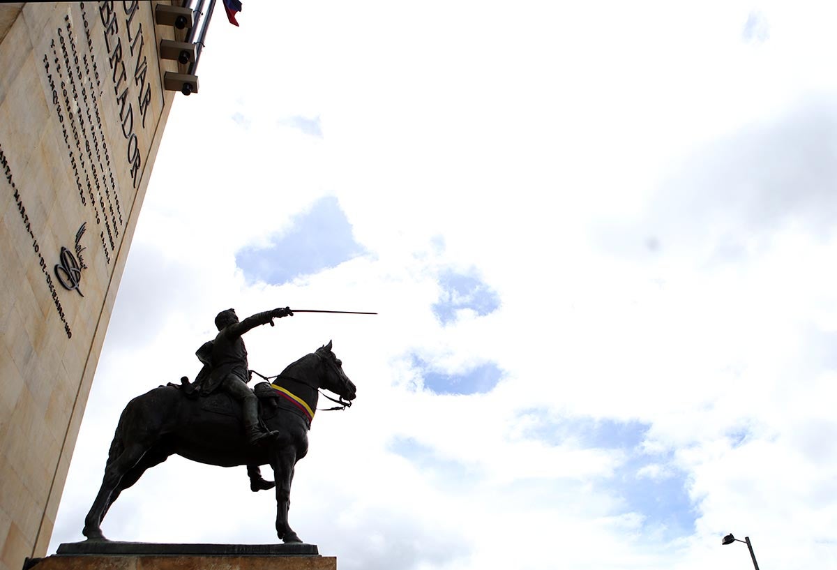 Monumento Los Héroes / Esculturas de Bogotá / Patrimonio de Bogotá / Estatuas de Bogotá