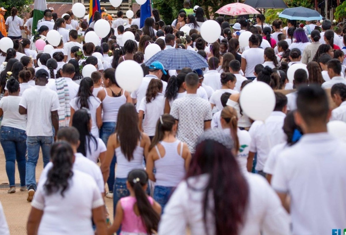Sepelio Sharick Alejandra Buitrago en El Retorno Guaviare