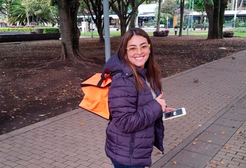 Alejandra Uribe, periodista de LA FM en Bogotá
