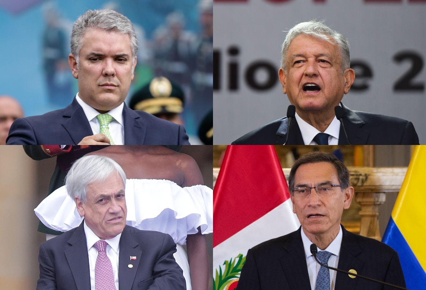 Ellos son los presidentes líderes de la Alianza del Pacífico.