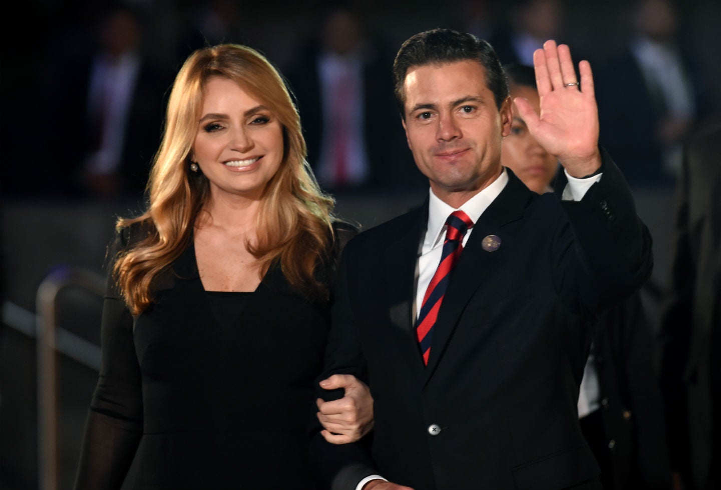 Angélica Rivera y Peña Nieto