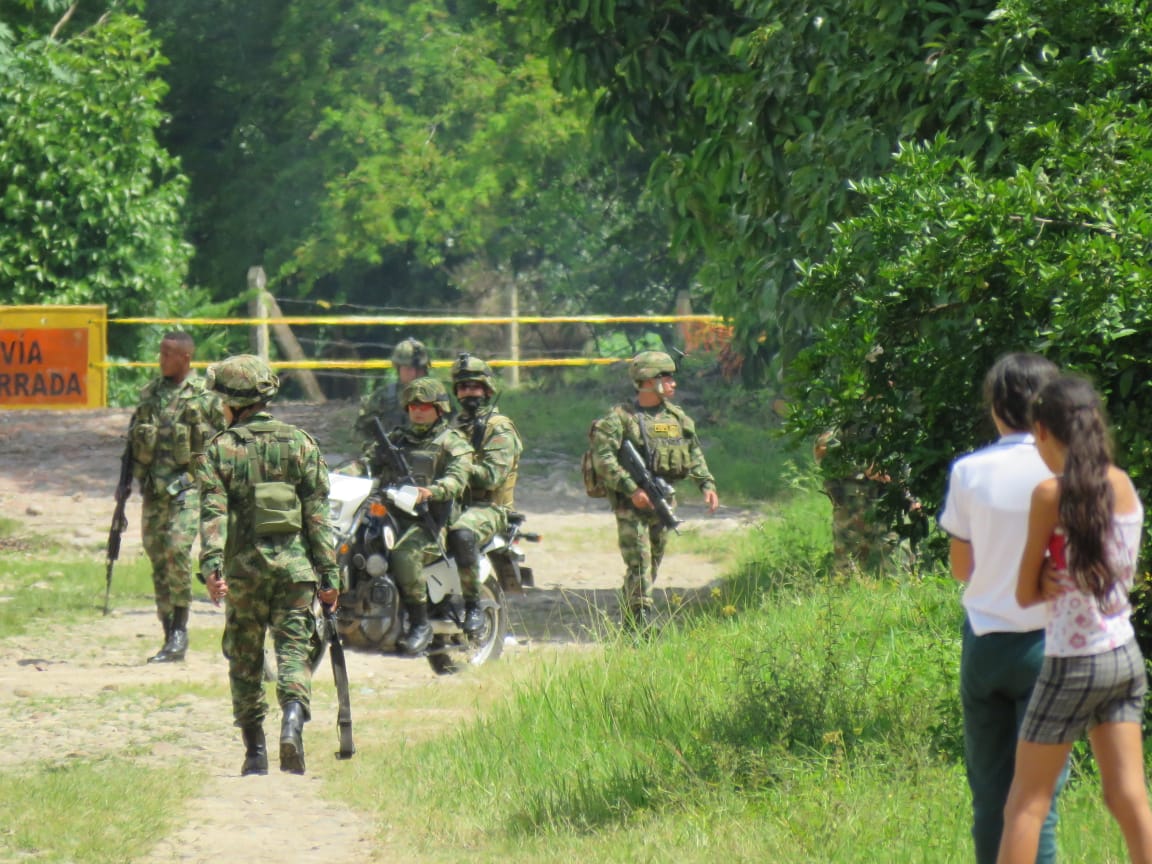 Escalada terrorista en el departamento de Arauca, dos atentados y un bloqueo de vías