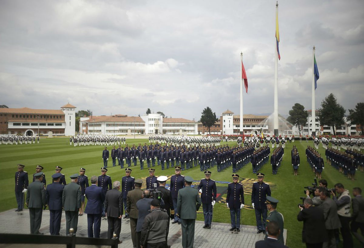 Ceremonia de ascensos en el Ejército