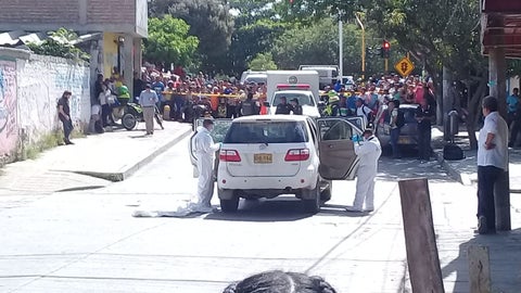 Ataque sicarial en el barrio Corea