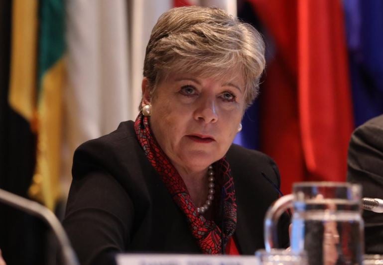 Alicia Bárcena, Secretaria de la Cepal