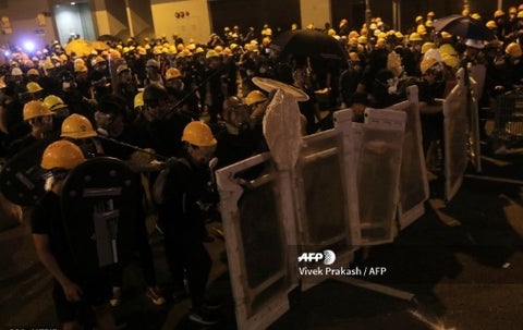 Hong Kong manifestaciones