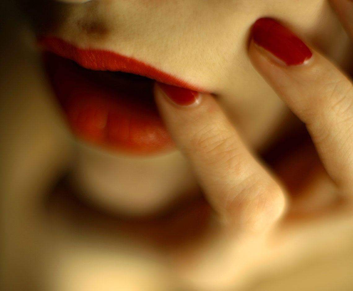 labios de una mujer