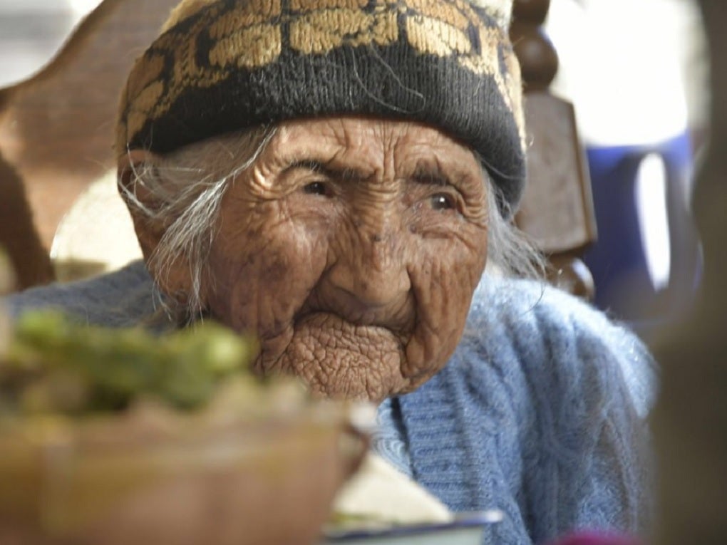 Julia Flores Colque, mujer más longeva de Bolivia