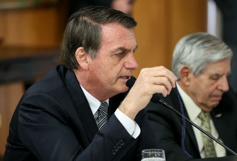 Jair Bolsonaro, presidente de Brasil