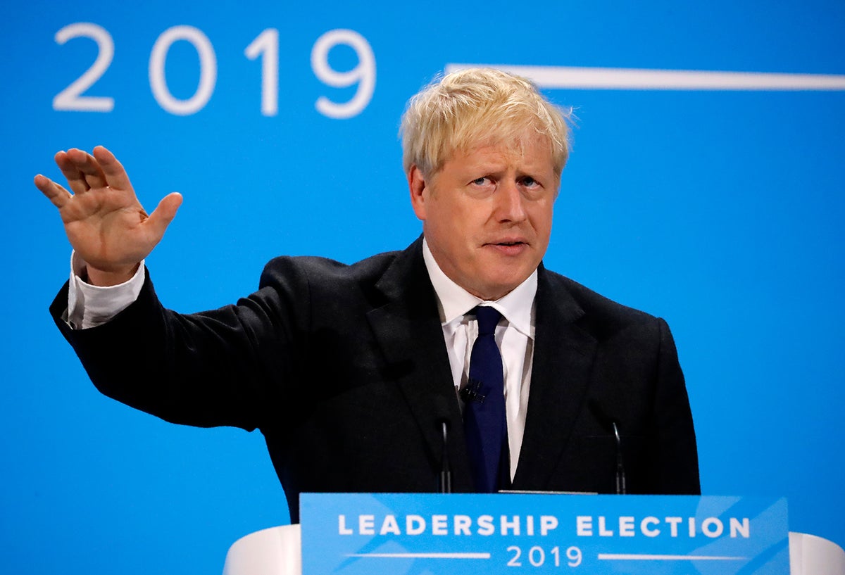 Boris Johnson, primer ministro británico