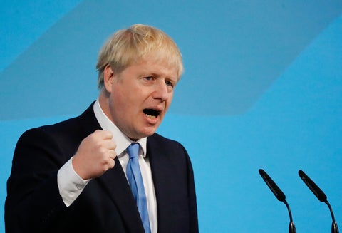 Boris Johnson, primer ministro británico