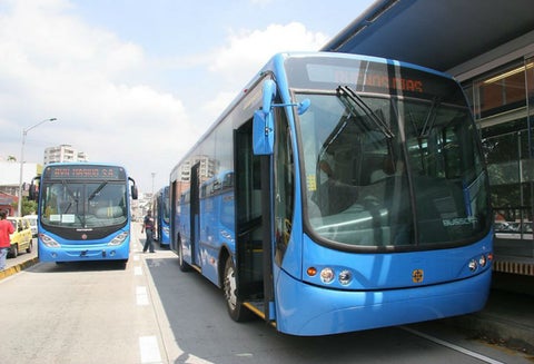 Buses del MIO en Cali