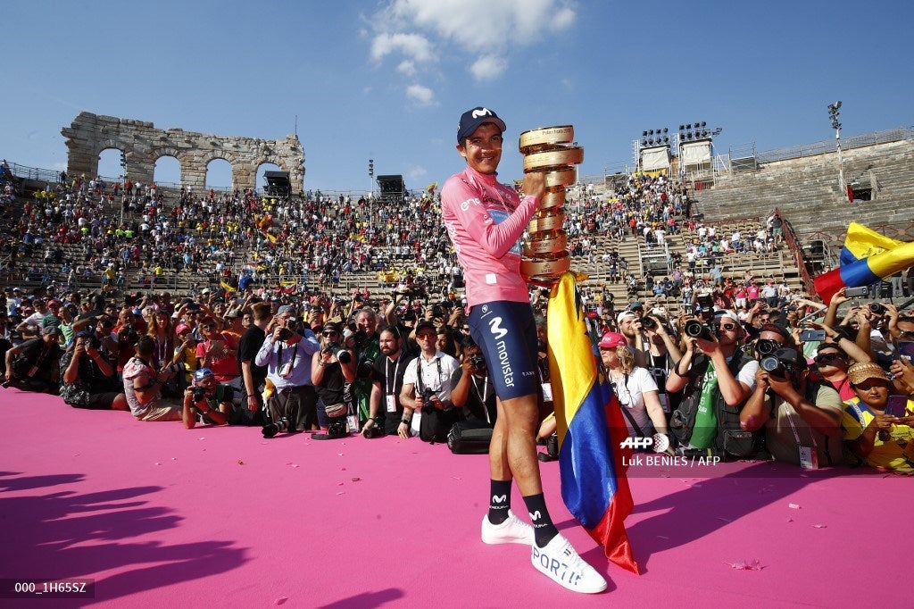 Richard Carapaz, ciclista ecuatoriano