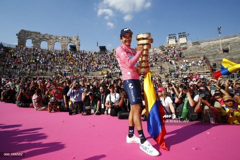 Richard Carapaz, ciclista ecuatoriano