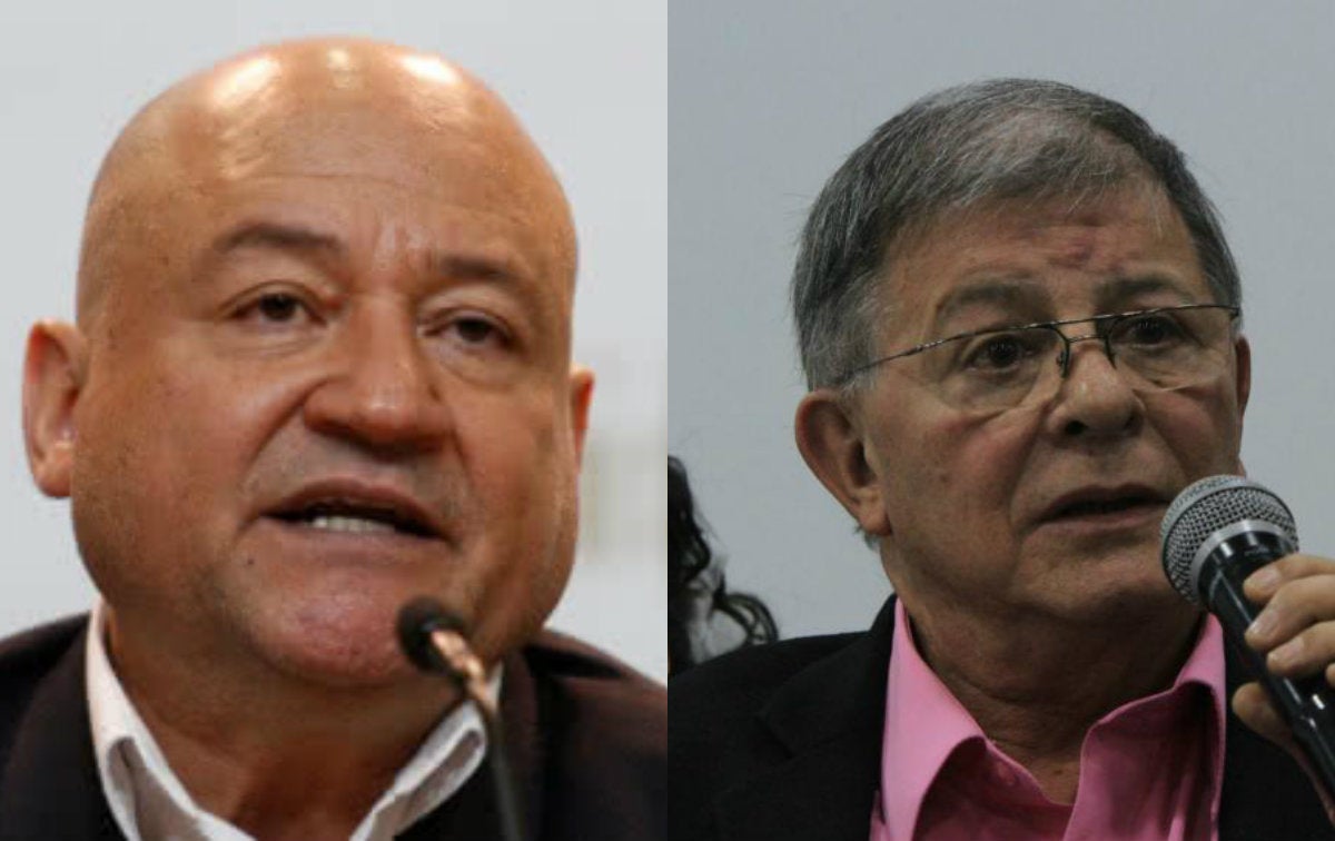 Carlos Antonio Lozada y Rodrigo Granda