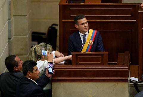 Carlos Cuenca Chaux, nuevo presidente de la Cámara de Representantes