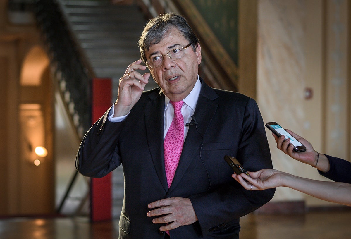 Carlos Holmes, canciller colombiano