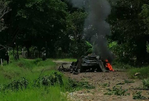 Carro bomba en Arauca