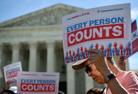 Protestas por censo 2020 en EE.UU.