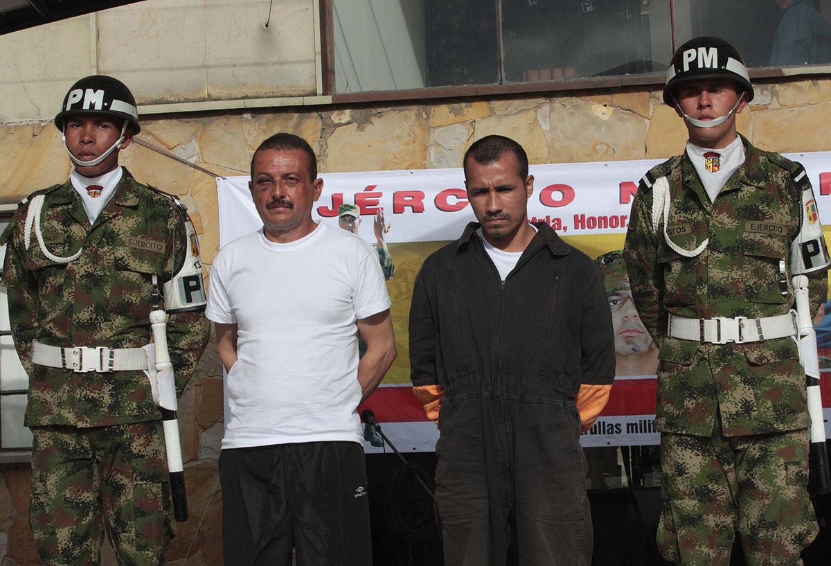 Alias Cesar y alias Gafas, los carceleros de las Farc