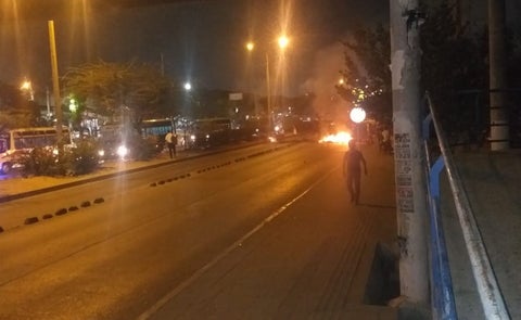 Bloqueos municipio de Soledad