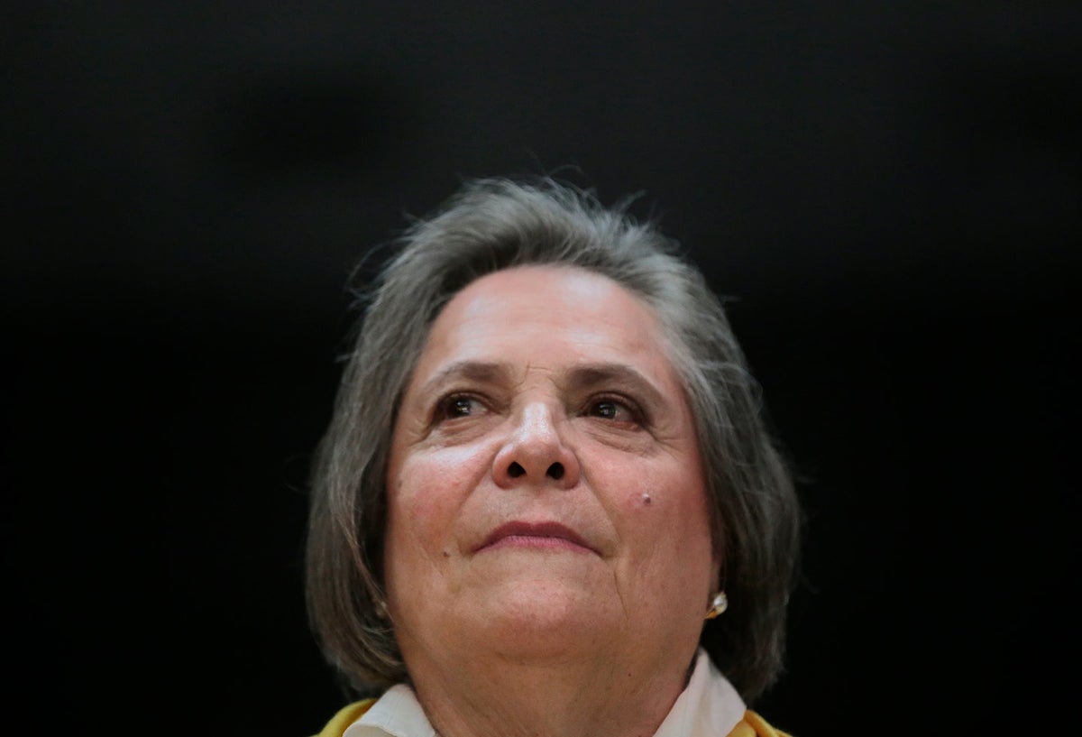 Clara López, exministra de Trabajo y candidata al Concejo de Bogotá