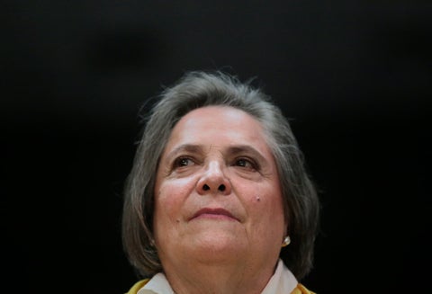 Clara López, exministra de Trabajo y candidata al Concejo de Bogotá