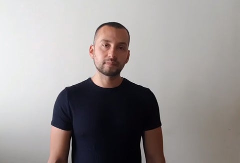 David Romero, viajero colombiano que denunció abusos en México.