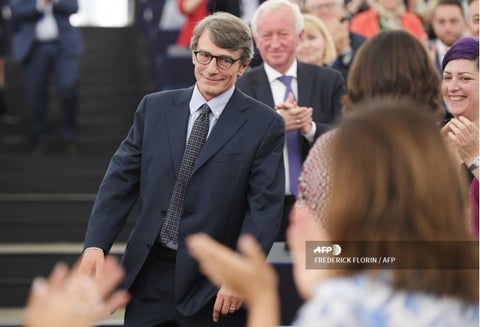 David Sassoli, nuevo presidente de la Eurocámara