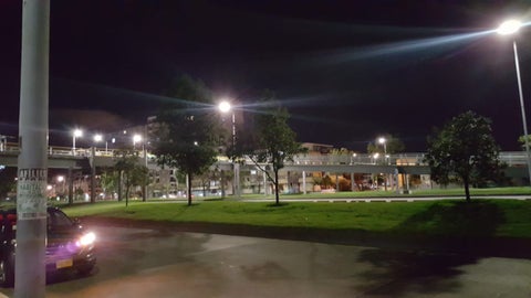 Puente peatonal en Bogotá