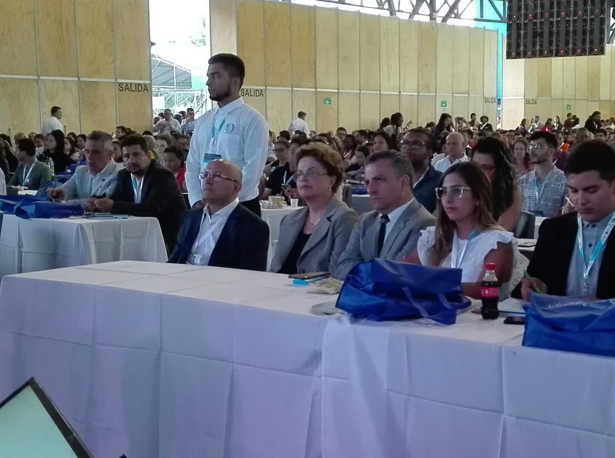 Dilma Rousseff, expresidente de Brasil, invitada especial del cuarto Congreso Internacional de Política Educativa en América Latina