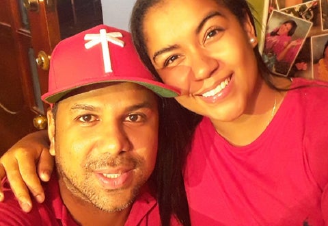 Diomedes Dionisio Díaz y hermana