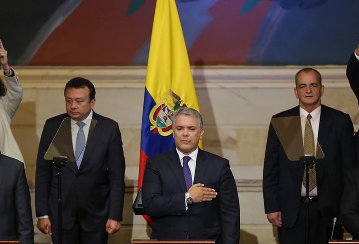 Iván Duque, presidente de la República.