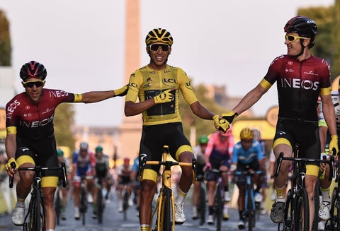Egan Bernal, campeón del Tour