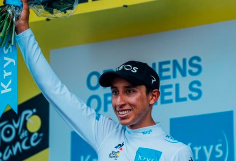 Egan Bernal, ciclista colombiano al servicio de Ineos Team