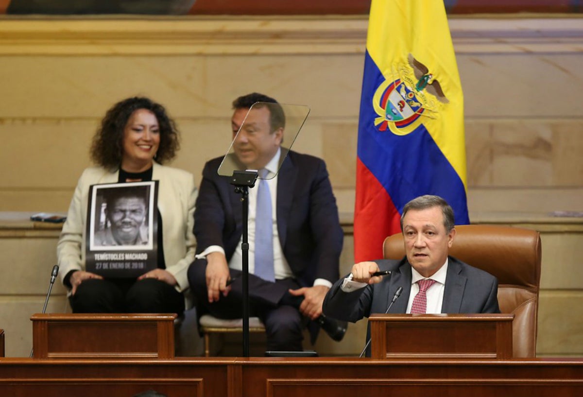 Ernesto Macías en la instalación del Congreso 2019 - 2020
