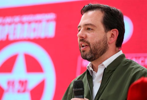 Carlos Fenando Galán inscribe candidatura a la Alcaldía de Bogotá