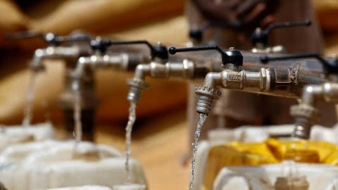 Cortes de agua. Imagen de referencia.