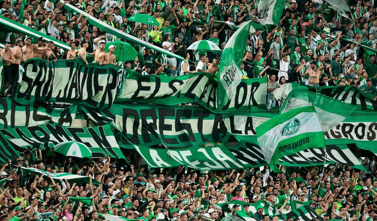 Hinchas de Atlético Nacional
