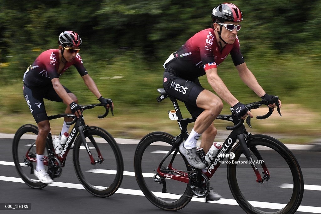 Egan Bernal y Geraint Thomas - Tour de Francia 2019