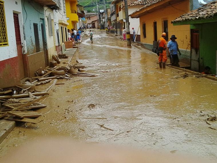 Lluvias en Antioquia