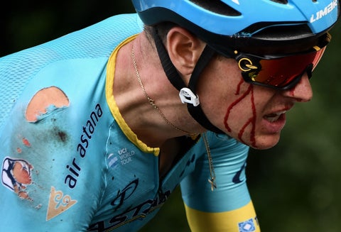 Jakob Fuglsang, ciclista danés al servicio de Astana