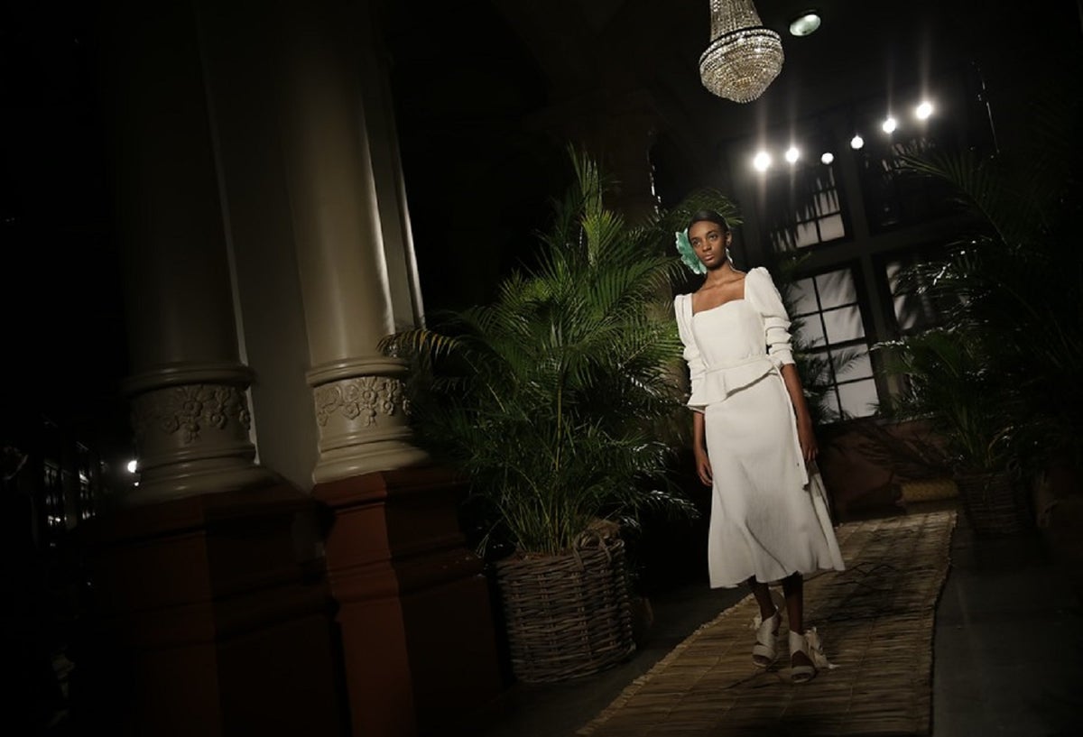 Desfile de Johanna Ortiz en Colombiamoda 2019